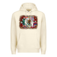 Sandshell mexico flag christmas Premium Hoodie - AdoDesignShop