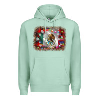 Seafoam mexico flag christmas Premium Hoodie - AdoDesignShop