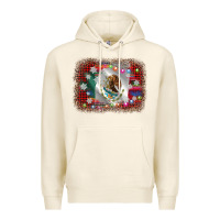 Tofu mexico flag christmas Premium Hoodie - AdoDesignShop
