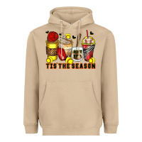 Mushroom tis' the season softball coffee cups Heavyweight Hoodie - Zillion Design Studio