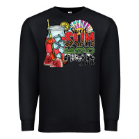 Black sweet summer time Premium Sweatshirt - SublimationCraftShop
