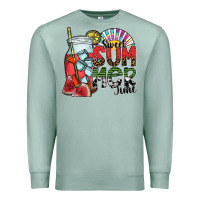 Seafoam sweet summer time Premium Sweatshirt - SublimationCraftShop