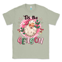 Pink Santa 'tis The Season Classic Tee | Teevron