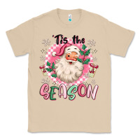 Mushroom pink santa 'tis the season Classic Tee - MaliasSmallBusiness