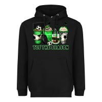 Black tis' the season soccer coffee cups Heavyweight Hoodie - Zillion Design Studio