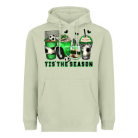 Matcha tis' the season soccer coffee cups Heavyweight Hoodie - Zillion Design Studio