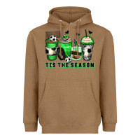 Toasted Coconut tis' the season soccer coffee cups Heavyweight Hoodie - Zillion Design Studio