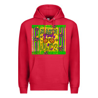 Cardinal mardi gras dude Premium Hoodie - Artiststas