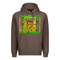 Coffee mardi gras dude Premium Hoodie - Artiststas