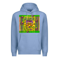 Colony Blue mardi gras dude Premium Hoodie - Artiststas