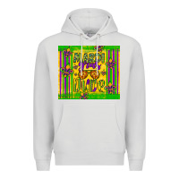 Dove Grey mardi gras dude Premium Hoodie - Artiststas