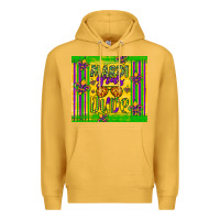 Mustard mardi gras dude Premium Hoodie - Artiststas