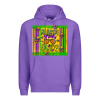 Purple mardi gras dude Premium Hoodie - Artiststas