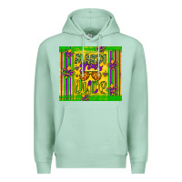 Seafoam mardi gras dude Premium Hoodie - Artiststas