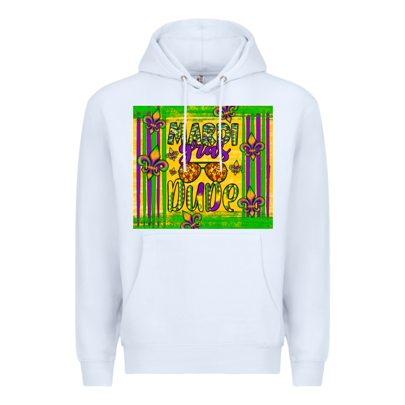 Mardi Gras Dude Premium Hoodie by Artiststas | Teevron