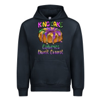 Navy mardi gras king cage calories don't count Urban Hoodie - BarkalooDesign