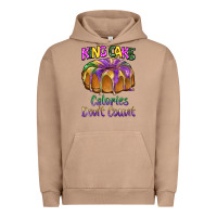 Pigment Burro mardi gras king cage calories don't count Urban Hoodie - BarkalooDesign