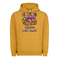 Pigment Peanut Butter mardi gras king cage calories don't count Urban Hoodie - BarkalooDesign