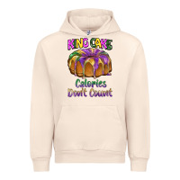 Sandshell mardi gras king cage calories don't count Urban Hoodie - BarkalooDesign
