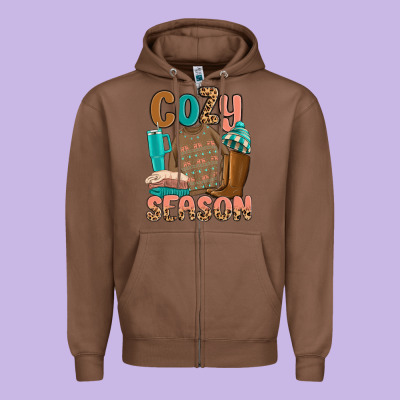 Zipper Hoodie cozy season
