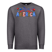 Charcoal Heather Western America Premium Sweatshirt - Neo Western