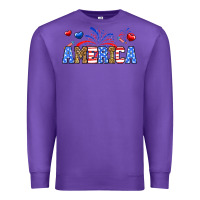 Purple Western America Premium Sweatshirt - Neo Western