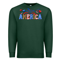 Sports Green Western America Premium Sweatshirt - Neo Western