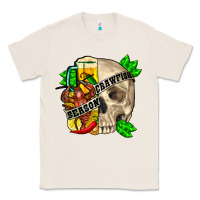 Natural skull crawfish season Classic Tee - FaDigitalArtStudio