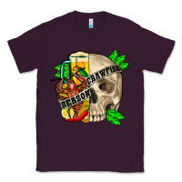 Plum skull crawfish season Classic Tee - FaDigitalArtStudio