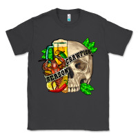 Smoke skull crawfish season Classic Tee - FaDigitalArtStudio