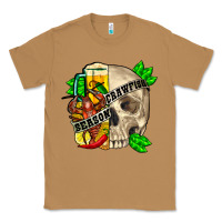 Toasted Coconut skull crawfish season Classic Tee - FaDigitalArtStudio