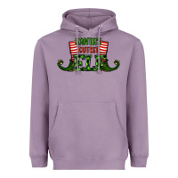 Lavender santa's cutest elf christmas Heavyweight Hoodie - RanaPortraitStore
