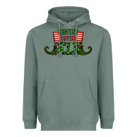 Sage santa's cutest elf christmas Heavyweight Hoodie - RanaPortraitStore
