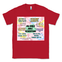 Red daily bible affirmations Classic Tee - MaliasSmallBusiness
