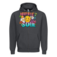 Smoke hippie soul Zipper Hoodie - MaliasSmallBusiness