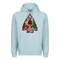Blue Mist arrowhead christmas trees Premium Hoodie - AdoDesignShop