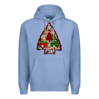 Colony Blue arrowhead christmas trees Premium Hoodie - AdoDesignShop