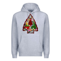 Heather Grey arrowhead christmas trees Premium Hoodie - AdoDesignShop