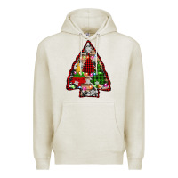 Oatmeal Heather arrowhead christmas trees Premium Hoodie - AdoDesignShop