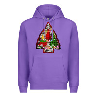 Purple arrowhead christmas trees Premium Hoodie - AdoDesignShop
