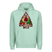 Seafoam arrowhead christmas trees Premium Hoodie - AdoDesignShop