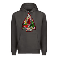 Smoke arrowhead christmas trees Premium Hoodie - AdoDesignShop