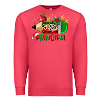 Cardinal christmas principal pencil Premium Sweatshirt - FaDigitalArtStudio