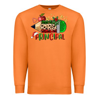 Carrot christmas principal pencil Premium Sweatshirt - FaDigitalArtStudio