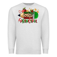 Oatmeal Heather christmas principal pencil Premium Sweatshirt - FaDigitalArtStudio