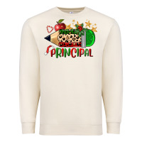 Sandshell christmas principal pencil Premium Sweatshirt - FaDigitalArtStudio
