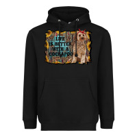 Black life is better with a cockapoo Heavyweight Hoodie - RanaPortraitStore