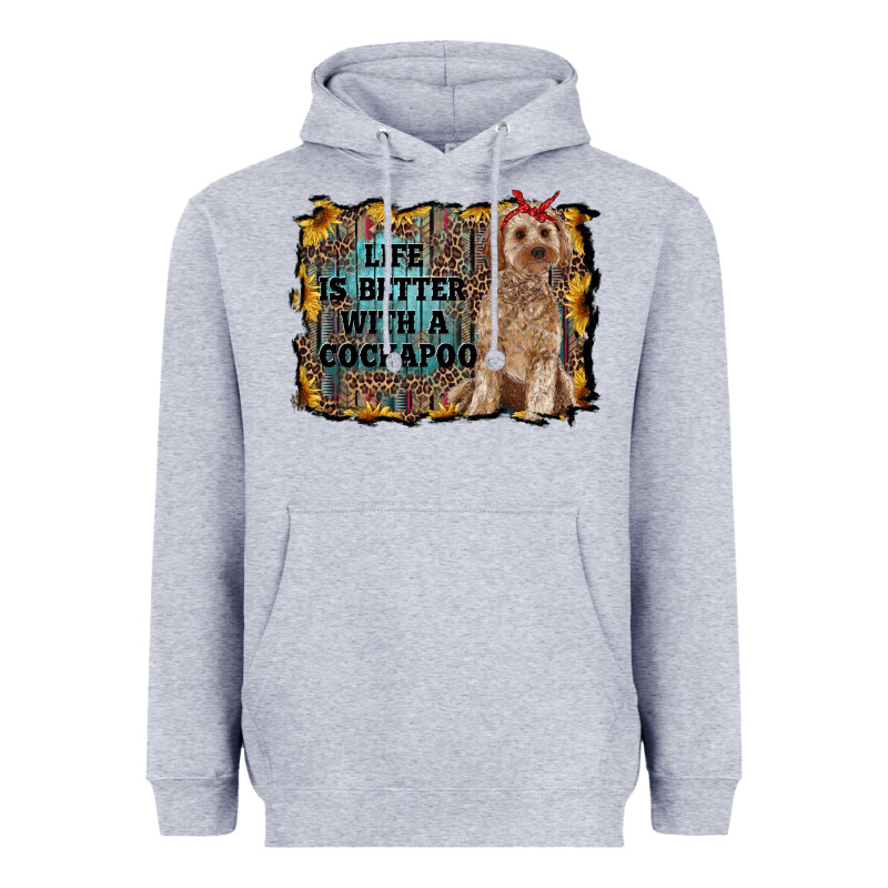 Life Is Better With A Cockapoo Heavyweight Hoodie by RanaPortraitStore | Teevron