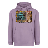 Lavender life is better with a cockapoo Heavyweight Hoodie - RanaPortraitStore