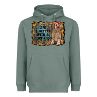 Sage life is better with a cockapoo Heavyweight Hoodie - RanaPortraitStore